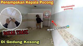 BAKAR TRASI‼️Muncul Pocong DiGedung Kosong  Orang Ini Sompr4L  Diketawain Mba Kunti  Motovlog