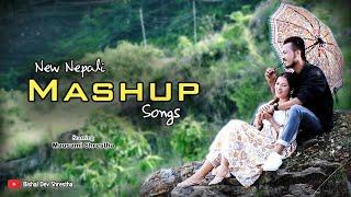 New Nepali MASHUP Cover Songs 2024  Bishal Dev Shrestha  Muna Thatal