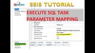 execute sql task in ssis  execute sql task parameter mapping in ssis  ssis tutorial part 40