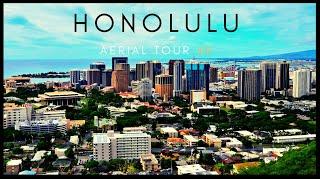 Downtown Honolulu - 4K AERIAL DRONE