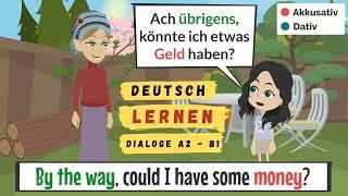 Deutsch lernen   German Dialoges for beginners   Deutsch A2  german conversation  Treffen