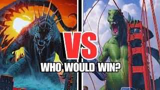 DC Godzilla vs Marvel Godzilla - Who Would Win?