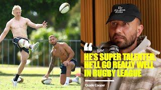 Quade Cooper Reacts To Carter Gordons Switch To Rugby League