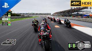 MotoGP 23 120% EXTREME Difficulty  ValenciaGP MotoGP Race  Ultra High Graphics Gameplay 4K 60FPS