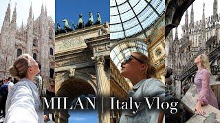 MILAN ITALY VLOG back in Europe  things to do places to eat walking guide and what I think