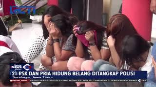 Pria Hidup Belang dan PSK Ditangkap Akibat Melakukan Prostitusi di Surabaya Jatim - SIM 1001