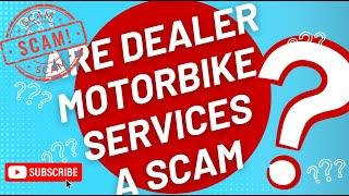 Are Main Dealers Scamming us on Services?  #motorbikeservice #ducati #bmwgs1250 #bmwmotorcycles