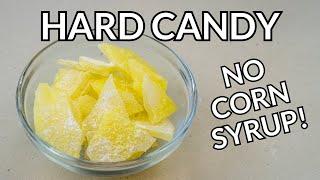 HOMEMADE Hard Candy Recipe NO CORN SYRUP - The Perfect GIFT