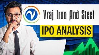 #ipo Vraj Iron and Steel IPO - Latest GMP?  Apply or avoid?  Vibhor Varshney