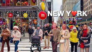 4KNYC WalkTimes Square to Billionaires’ Row in New York City  Jan 2024