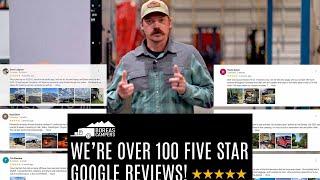 Boreas Campers Has Over 100 Five Star Google Reviews