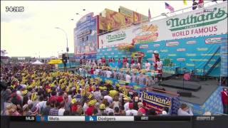 2015 Nathans Hot Dog Eating Contest - INTRODUCTIONS by George Shea