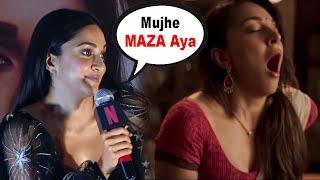 Kiara Advani Reacts   on her VIBRATOR Scene in LUST STORIES  BiscootTv  Guilty Trailer Launch