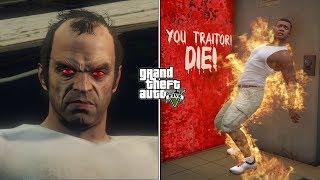 GTA 5 - Trevors ghost kills Franklin Secret Encounter