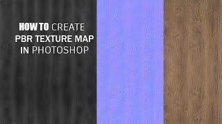 #2 HOW TO CREATE PBR TEXTURE MAP IN PHOTOSHOP  NORMAL MAP  BUMP MAP  REFLECTION MAP  DIFFUSE