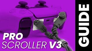 ProScroller V3 Instruction  How to attach your ProScroller  Controller Scroll Wheel