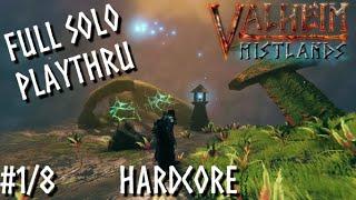 Misty Hardcore Solo E01  Full Valheim Playthrough  Lets Play