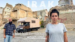 Wir geraten zwischen die Fronten.  Overlanding im Irak 