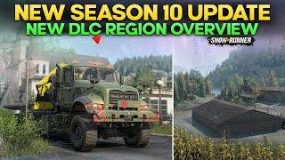 New Season 10 Update Huge British Columbia Region in SnowRunner Complete Overview You Need to Know