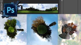 PhotoShop Tutorial How to make Little Planet photos