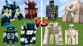 IRON GOLEM vs WARDEN AT EVERY AGE  Minecraft Mob Battle