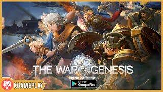 The War of Genesis Battle of Antaria Gameplay iOS Android