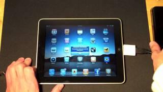 Apple iPad Connecting External Drives