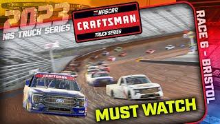 Race 6 - Bristol Dirt - 100% Truck NIS League - iRacing NASCAR