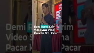 Demi RESTU kirim video s*x dengan pacar ke ortu pacarnya #shorts