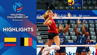  COL vs.  BEL - Highlights Semi Finals  Womens Challenger Cup  2022