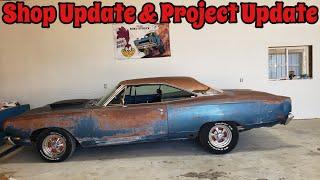 Shop Update And Car Updates 1971 Roadrunner 1971 Challenger 1969 Roadrunner 1969 Coronet