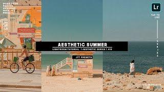 Aesthetic Summer A10  Free Lightroom Preset  Free DNG.