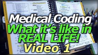 MEDICAL CODING IN REAL LIFE FOR AN OBGYN SPECIALTY CODER  EPISODE 1