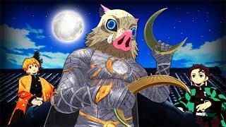 Inosuke becomes Moon Knight Demon Slayer VR