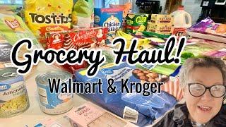 GROCERY HAUL WALMART & KROGER