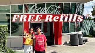 Free Refills at Universal Studios Locations for Freestyle Machines & ICEE locations