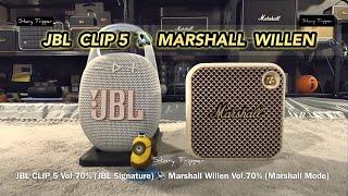 JBL CLIP 5 vs MARSHALL WILLEN