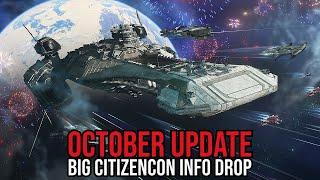 Star Citizen October Update - CitizenCon Big Info Drop - Alpha 3.24.2 Soon