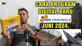 CARA PROGRAMSETTING NEX PARABOLA kardus kuning telkom 4