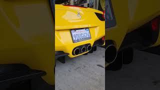 Ferrari 458 Capristo Exhaust Valve Controller Operation #458 #ferrari #ferrari458italia