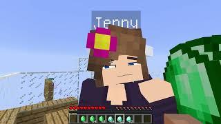 Minecraft but JENNY MOD  Ellie and Jenny Mod in Minecraft  Jenny Mod Download #jennymod