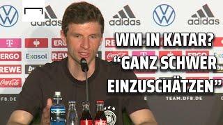 Katar? Auch in Deutschland gibt es Menschenrechtsverletzungen Thomas Müller über die WM 2022