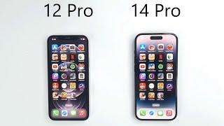 iPhone 12 Pro vs iPhone 14 Pro - SPEED TEST