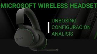 Unboxing Configuracion y Analisis de los nuevos XBOX WIRELESS HEADSET