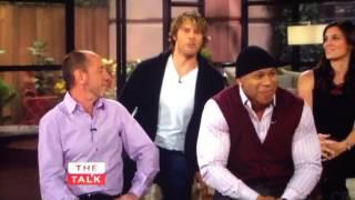 Eric Christian Olsen on Wyatt at Danielas Party - NCIS Los Angeles Cast on The Talk 15-10-2013