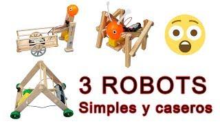 3 robots Simples que puedes Construir life hacks