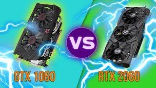 RTX 2060 vs GTX 1060 MẠNH đến CHOÁNG VÁNG