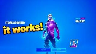 How To Get GALAXY Skin For FREE in Fortnite SEASON 4