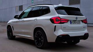 2022 BMW X3 - Driving Exterior and interior details