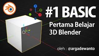 Tutorial 3D Blender Pemula  Dasar